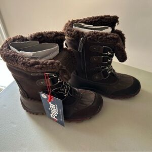 NWT Pajar Canada Alina Faux Fur Lined Waterproof Winter Boots Size 37